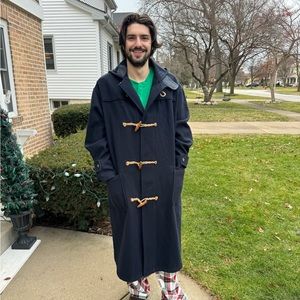 Polo Ralph Lauren Navy Duffle Coat